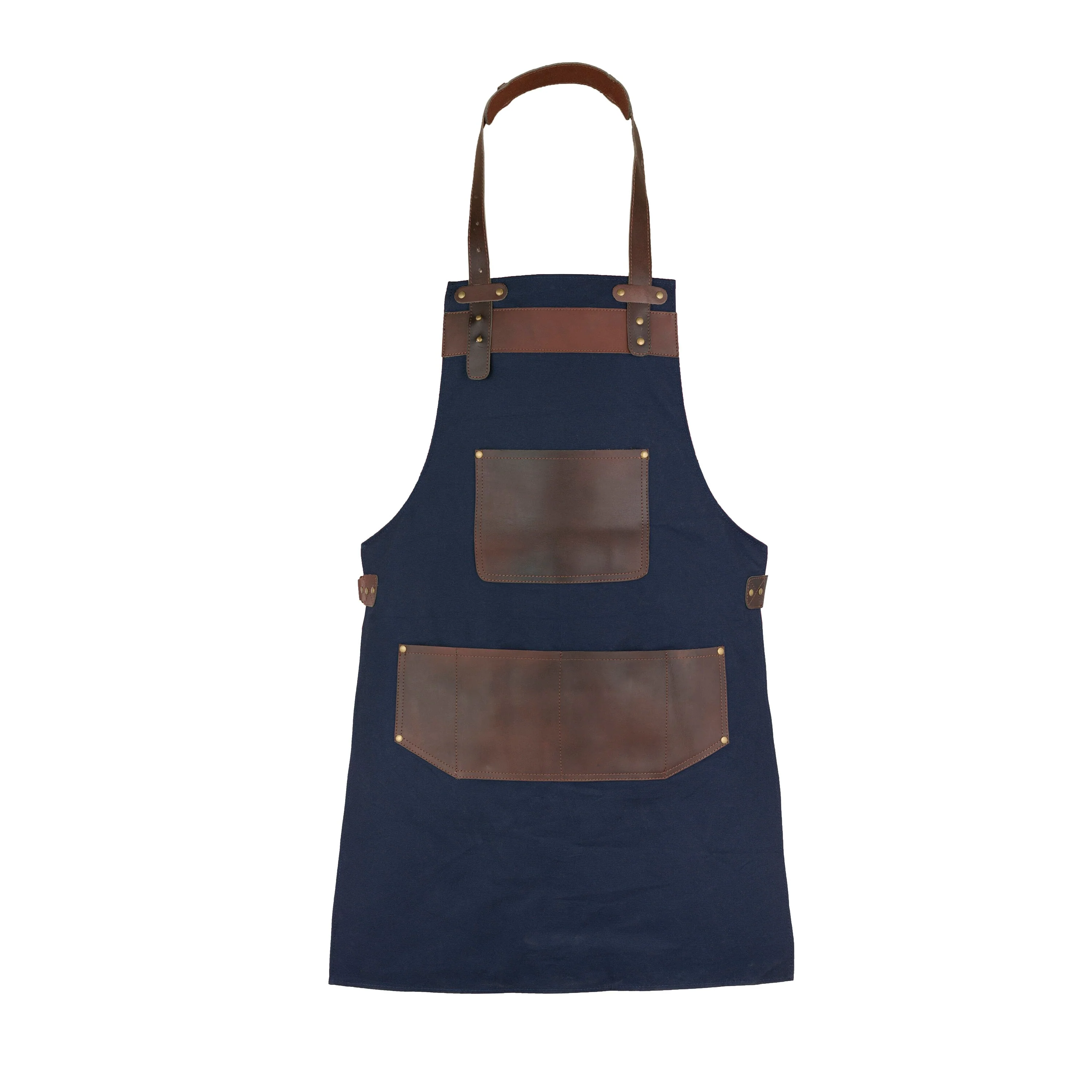 The Rutland Leather Canvas Apron - Free Customized Branding - Image 7