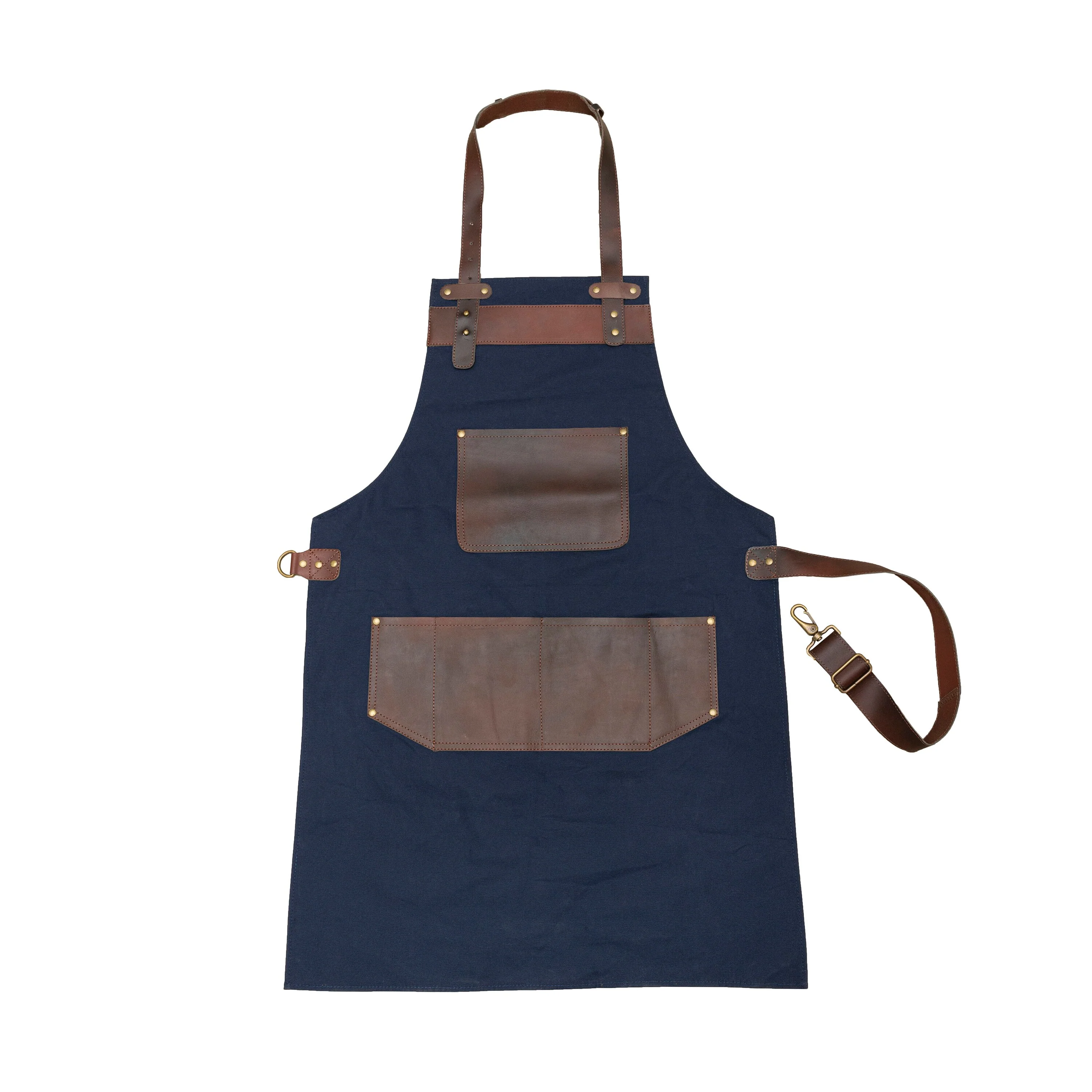 The Rutland Leather Canvas Apron - Free Customized Branding - Image 8