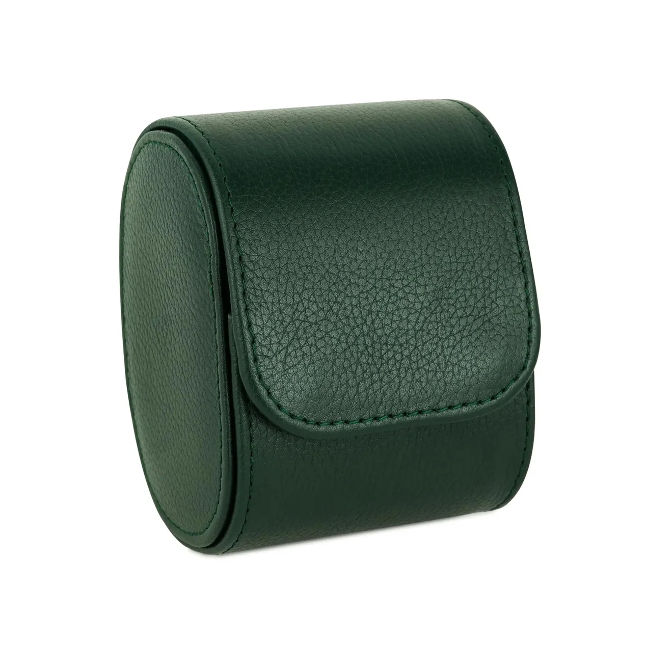 The Somerset Luxury Olive Green Leather Watch Case - Image 7