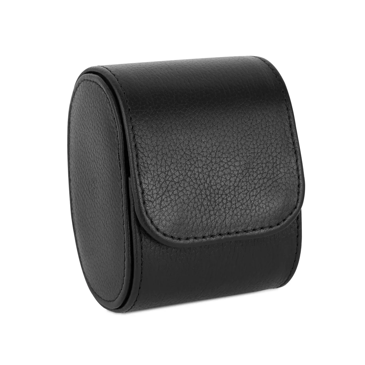 The Somerset Luxury Black Leather Watch Case - Image 5