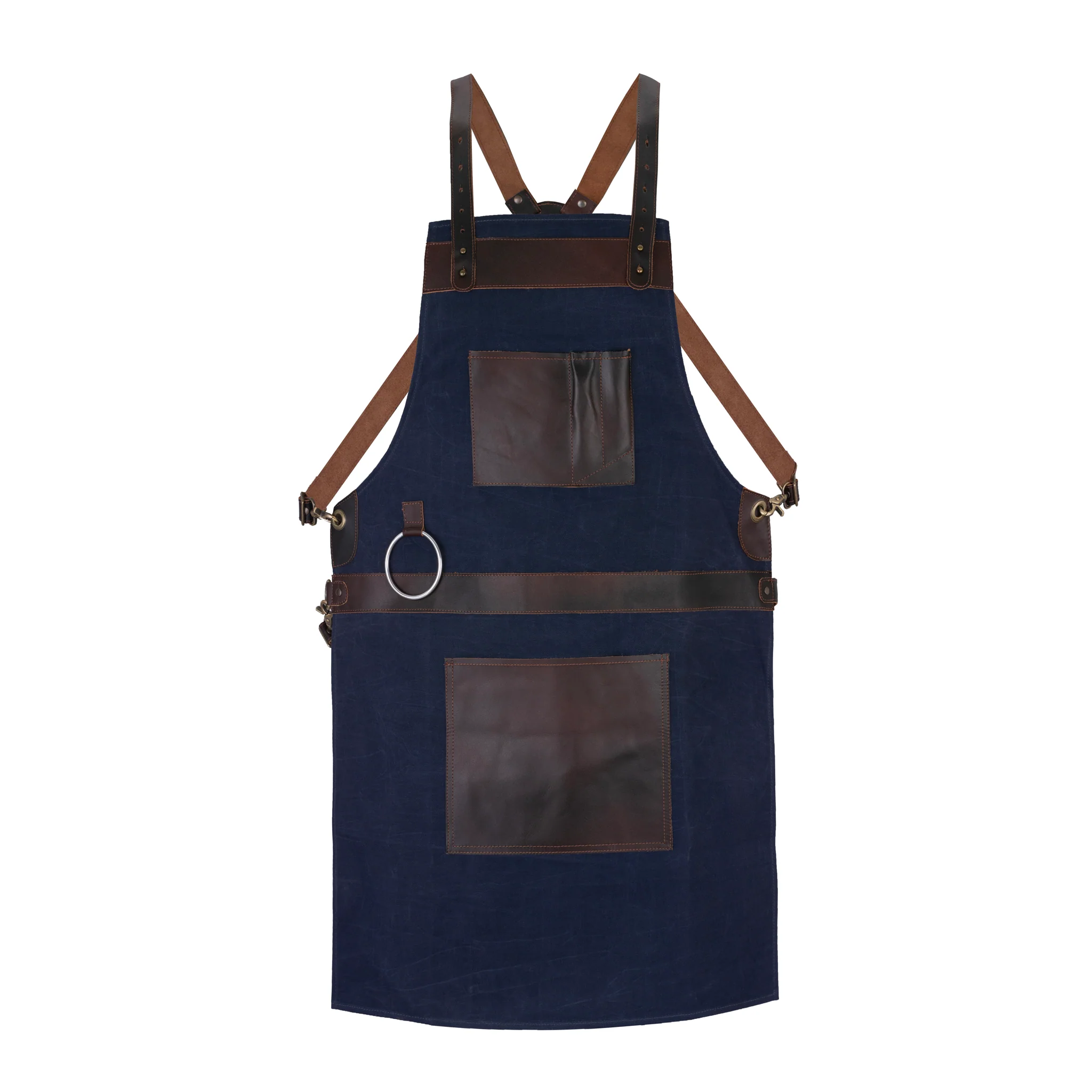 The Somerset Waxed Canvas Apron - Free Customized Branding - Image 4