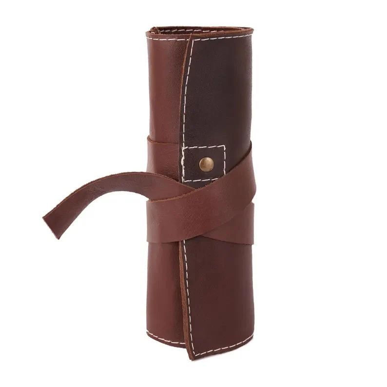 The Bristol Tan Brown Watch Roll for Travel & Storage Box - Image 4