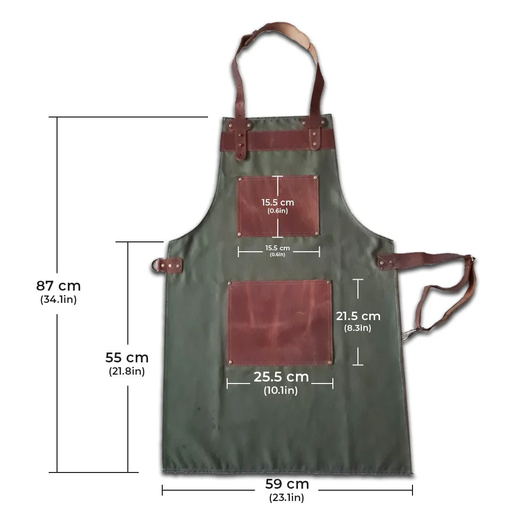 The Tyne and Wear Canvas Apron - Free Customized Branding - Image 6