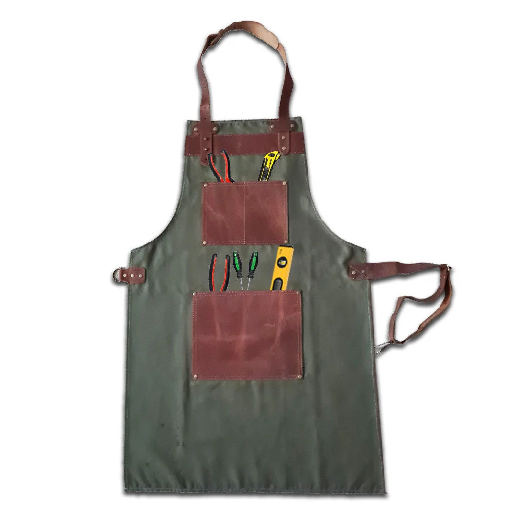 The Tyne and Wear Canvas Apron - Free Customized Branding - Image 9
