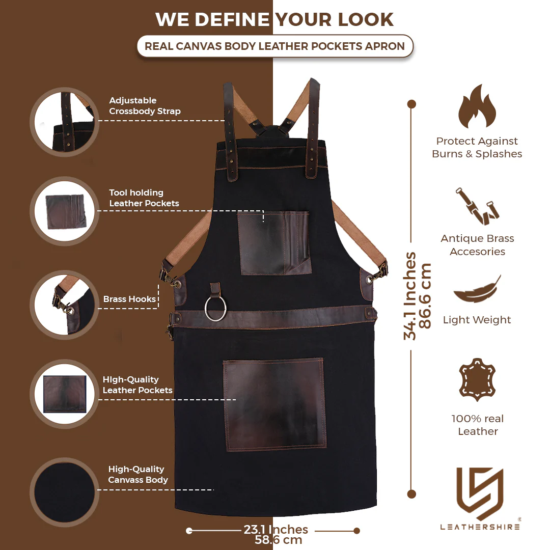 The Worcestershire Canvas Crossbody Apron - Image 16