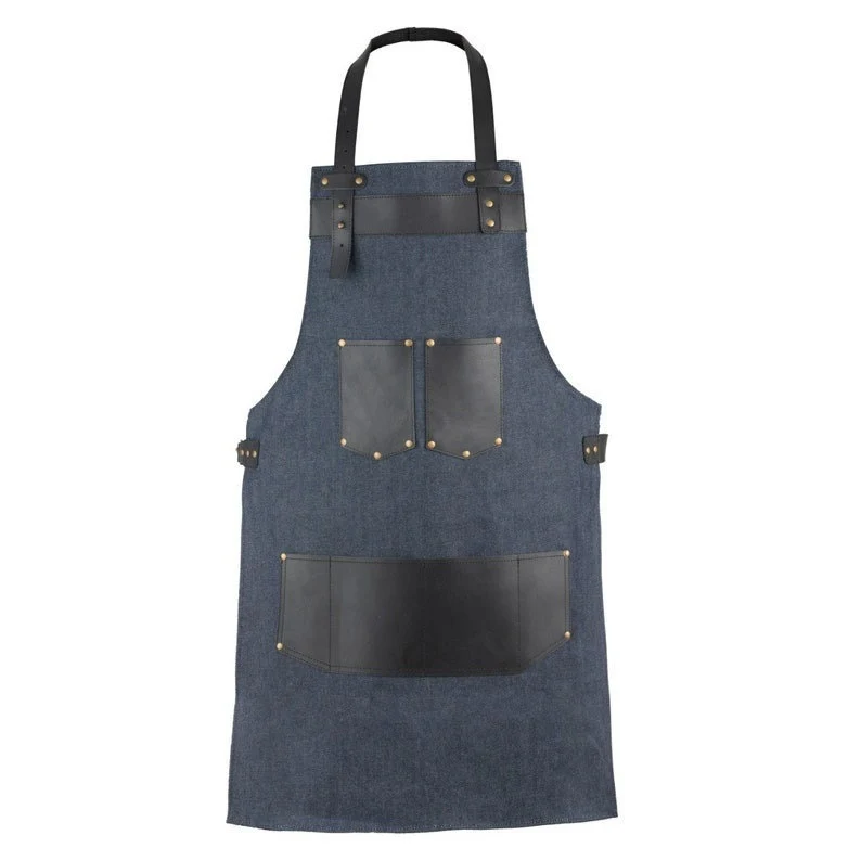 The Greater Manchester Leather and Canvas Apron - Free Customized Branding - Image 6