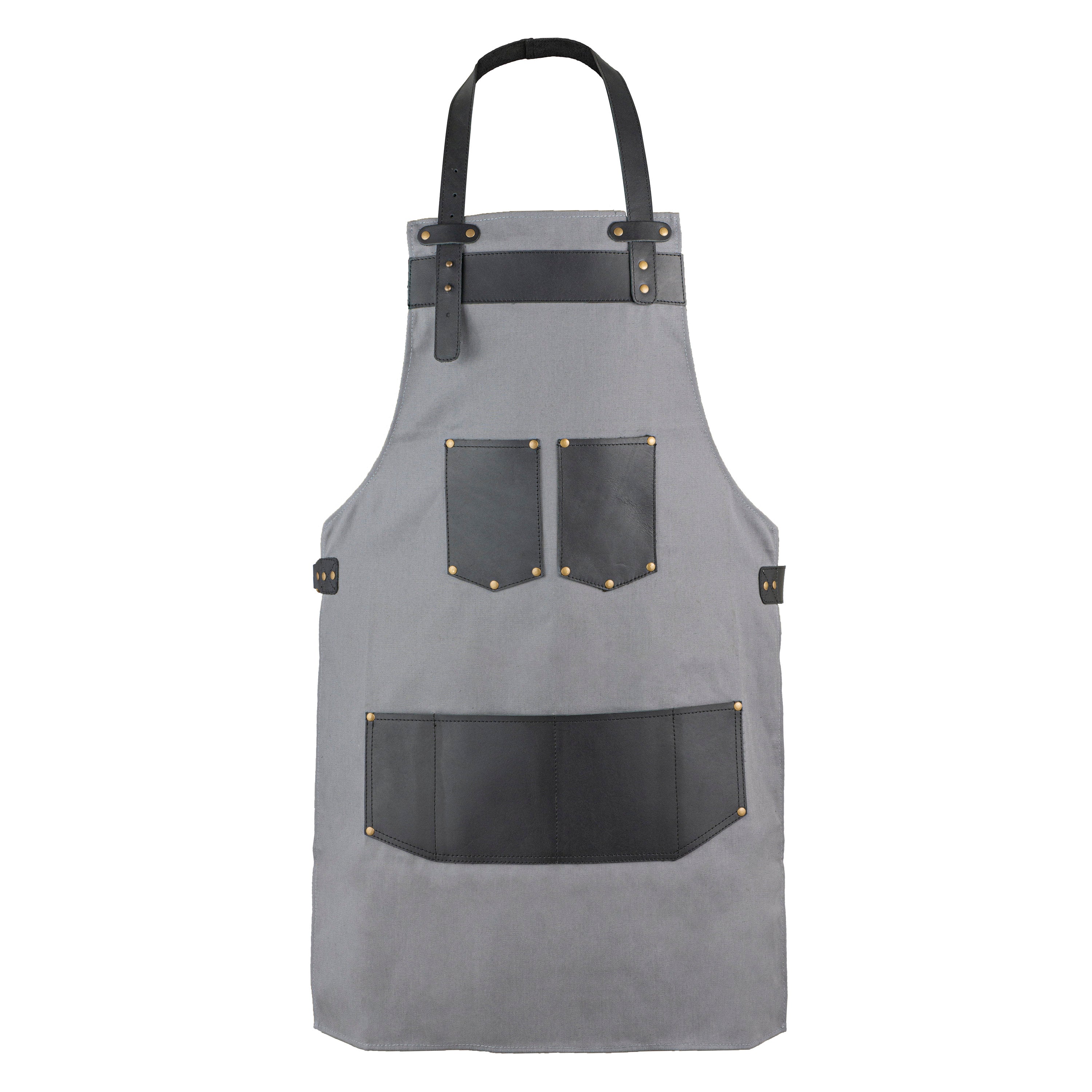 The Greater Manchester Leather and Canvas Apron - Free Customized Branding - Image 7