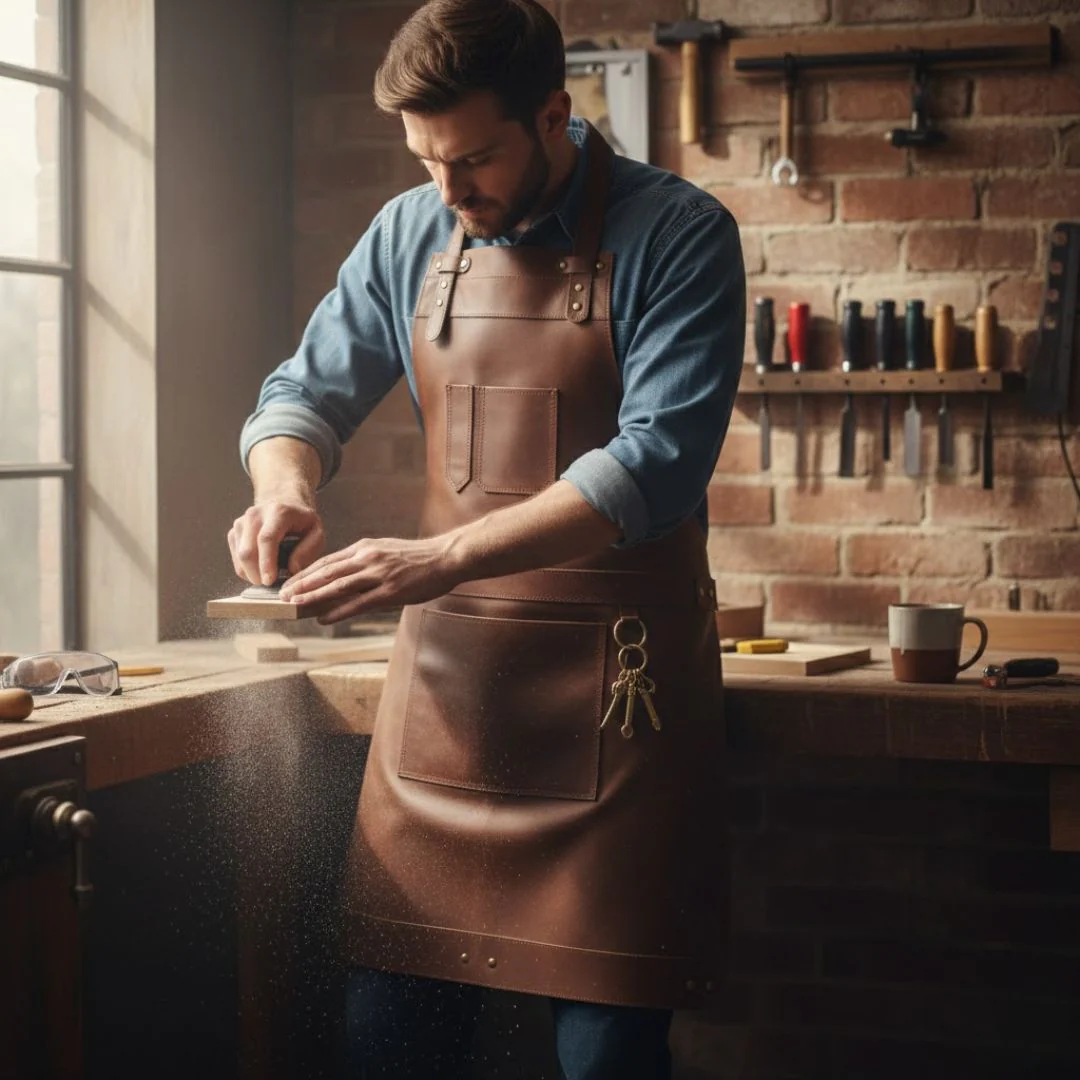 The Herefordshire Leather Apron - Image 17