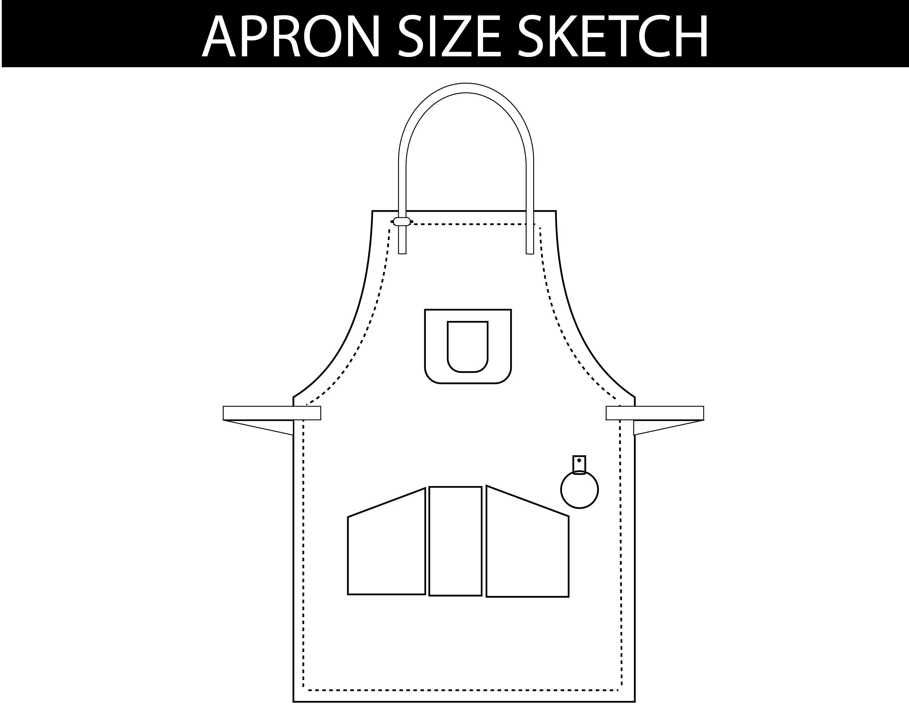 The City of London Canvas Apron - Image 3