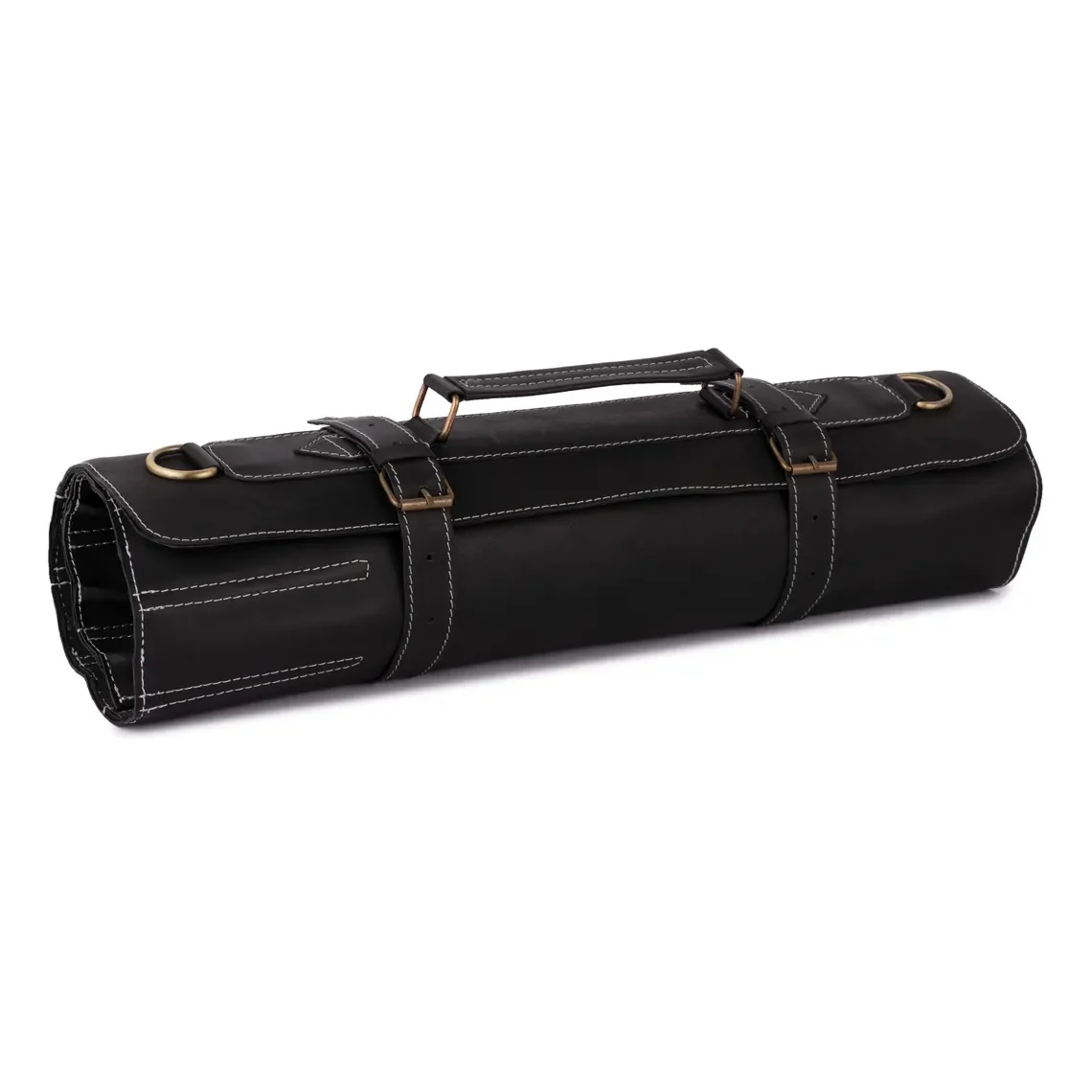 Isle of Wight Leather 11 Pocket Handmade Chef Roll, Tool Holder - Image 10