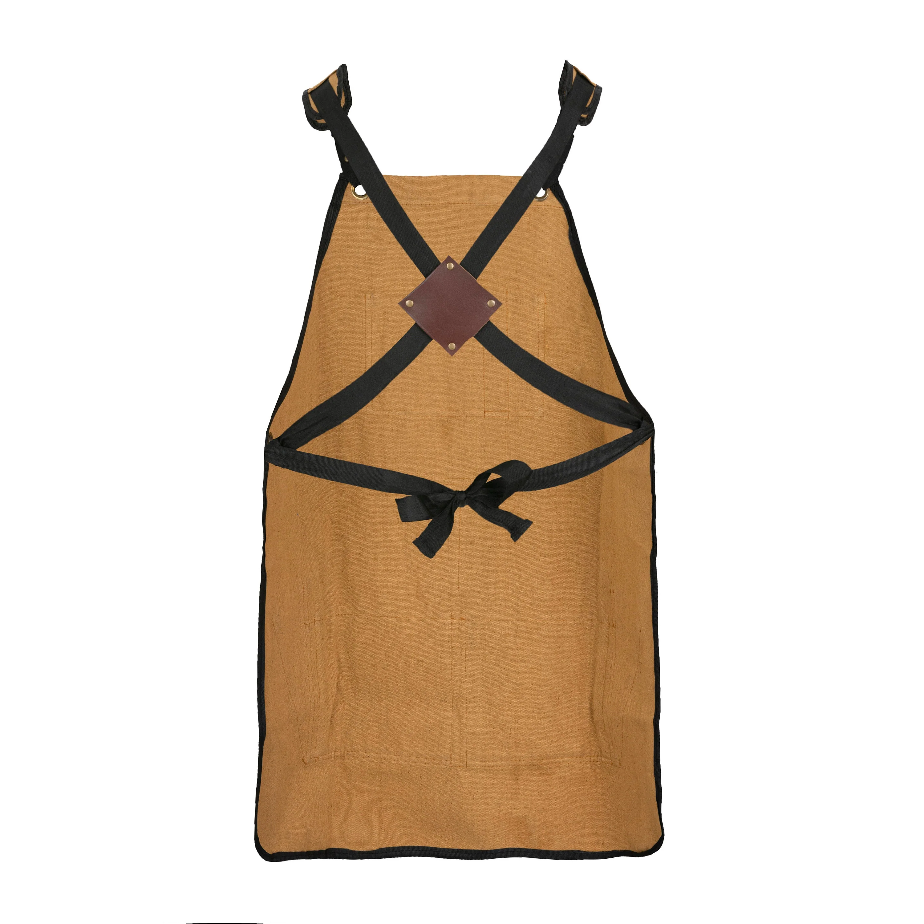 The Shropshire Brown Canvas Apron - Image 2