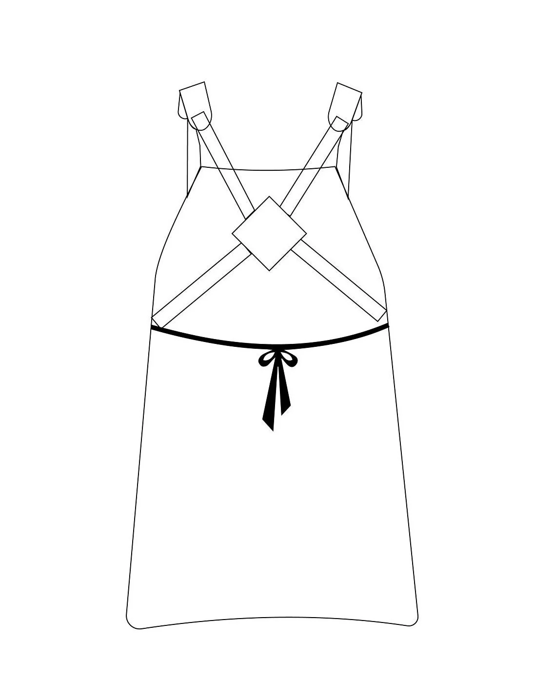 The Shropshire Brown Canvas Apron - Image 4