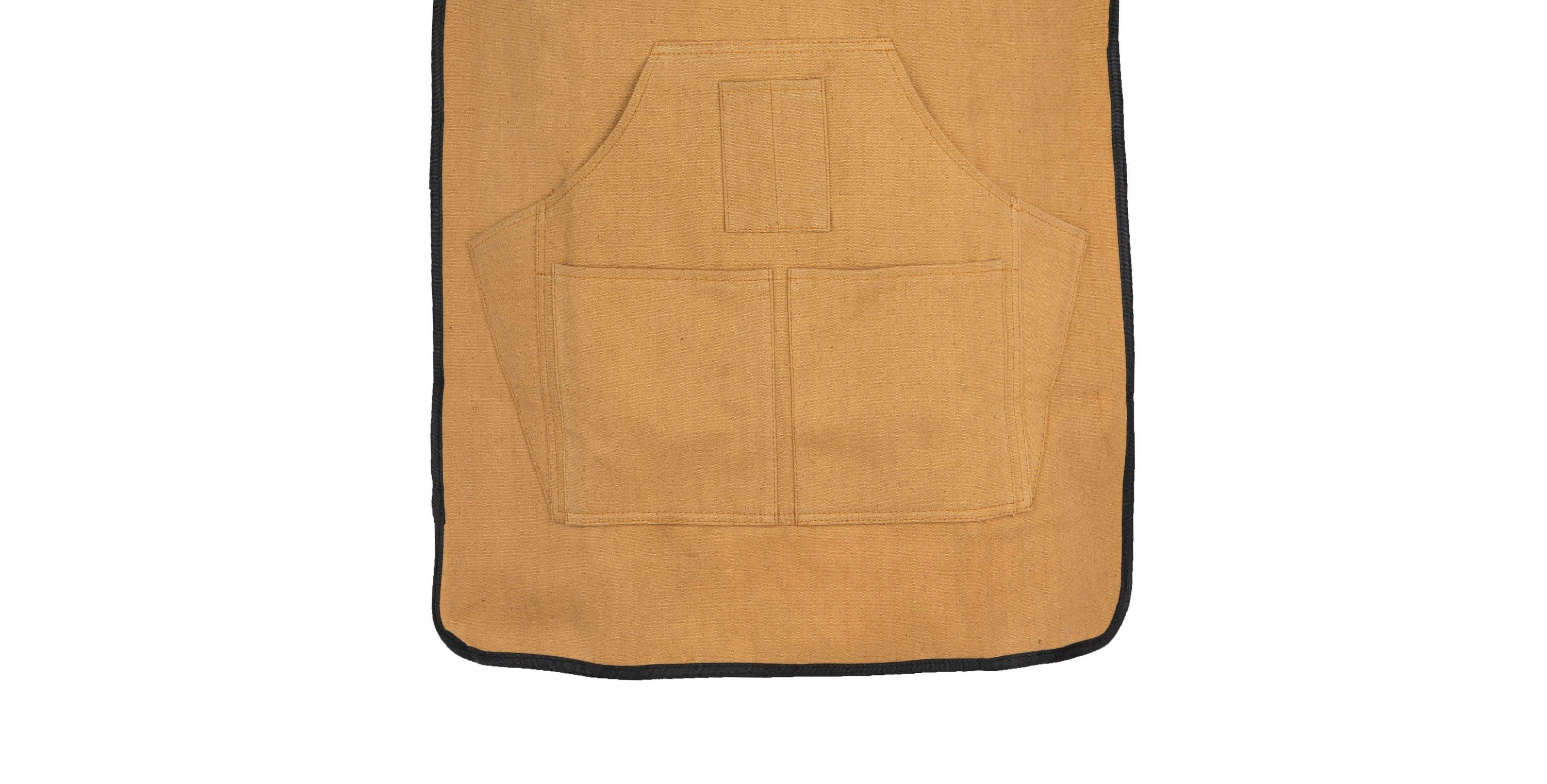 The Shropshire Brown Canvas Apron - Image 9